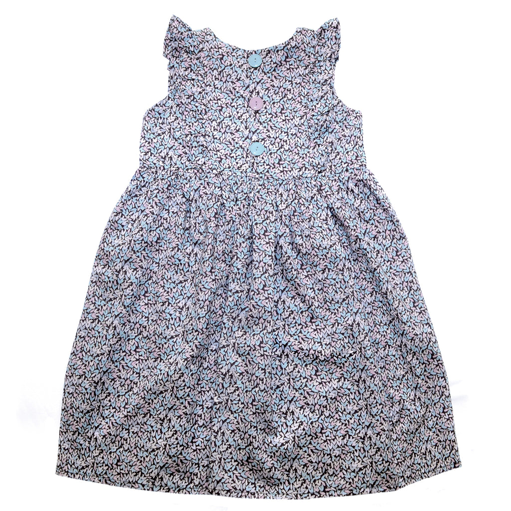 Girls Dress | Mauve Hearts