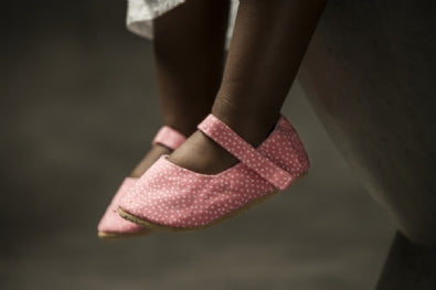 Mary Jane / Girls - Coral Pindot