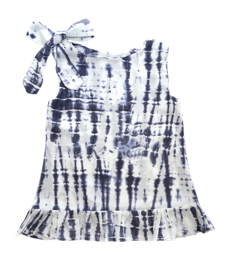 Girls Dress | Tie Dye Flounce