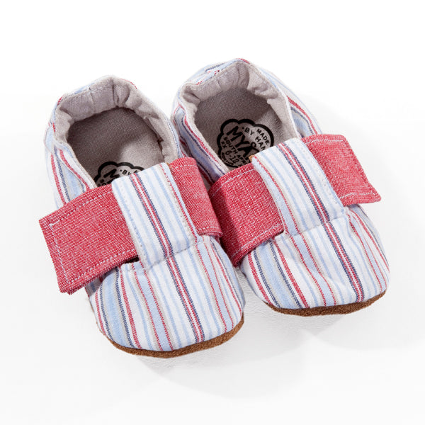 T-Bar / Boys - Blue and Red Pinstripe