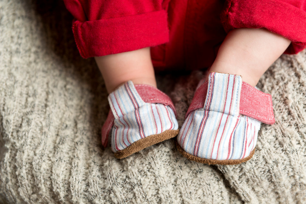 T-Bar / Boys - Blue and Red Pinstripe