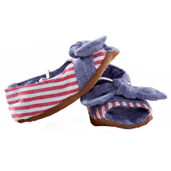 Peeptoe / Girls - Nautical Stripe