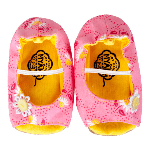 Peeptoe / Girls - Pink Daisy