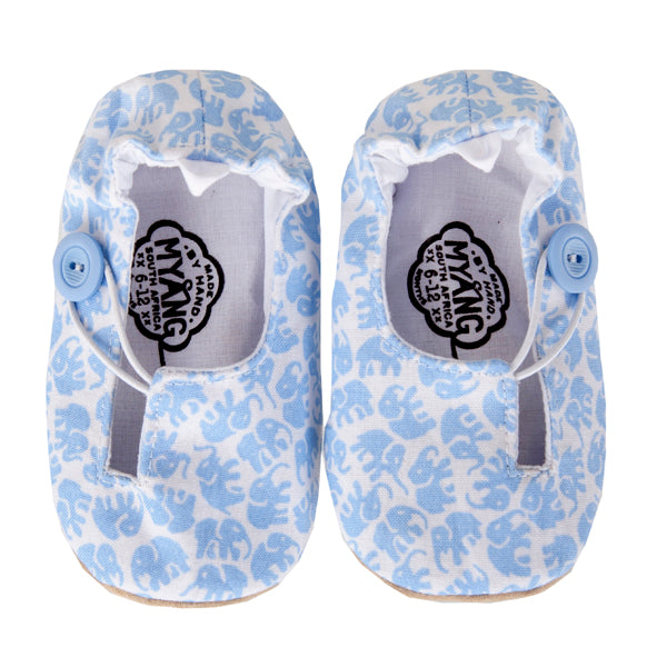 Keyhole / Unisex - Blue Elephants