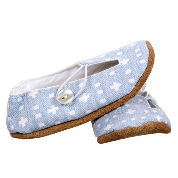 Keyhole / Unisex - Smokey Blue Cross