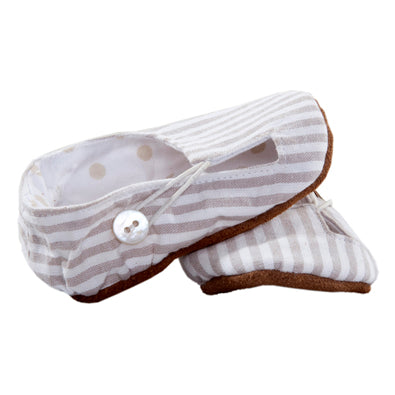 Keyhole / Unisex - Beige & White