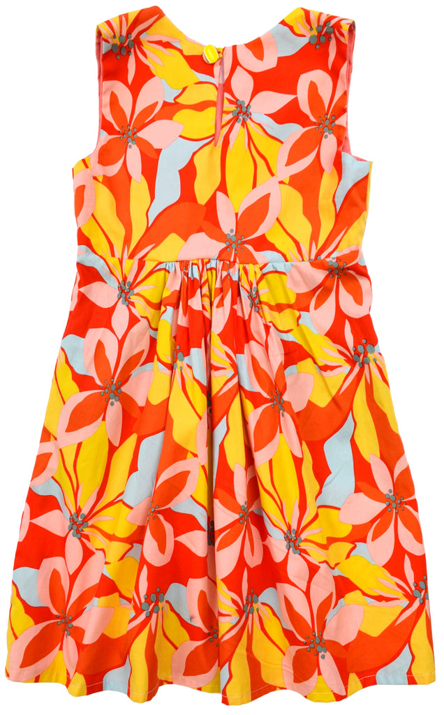 Girls Dress | Hibiscus