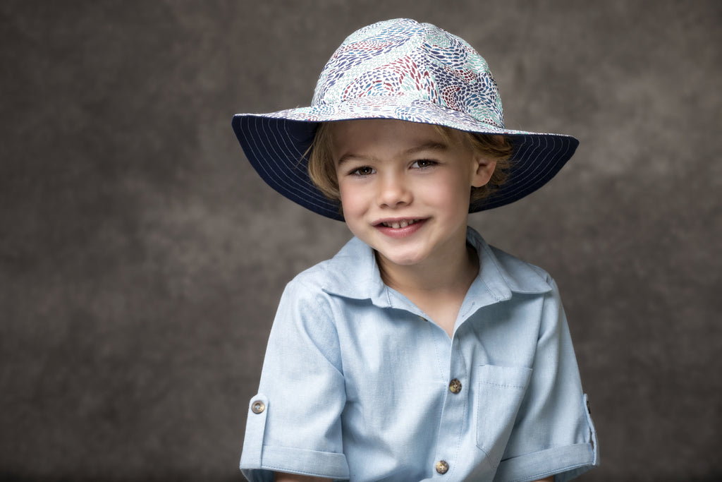 Unisex - Blue Fish Swirl