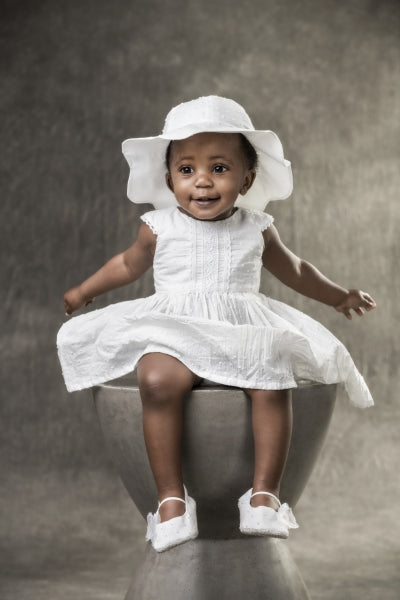 Girls Dress | White