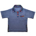 Shirt - Indigo cheesecloth with animal trim