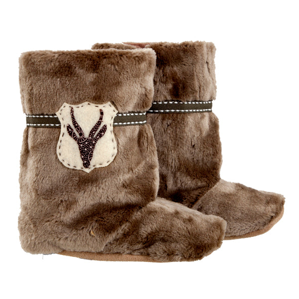 Unisex - Taupe Fur and Bokkie