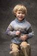 Winter Jersey / Boys - Blue Knitted Jersey